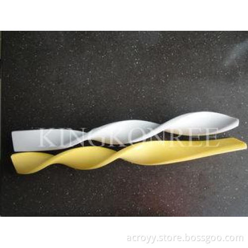 Renewable 100% Acrylic Solid Surface Sheets , Artificial St